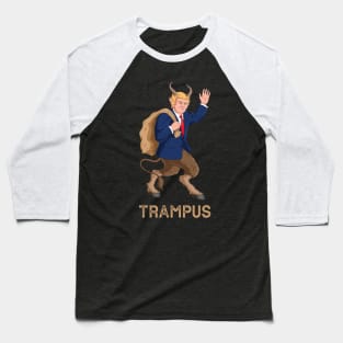 Trampus Krampus Anti Trump Halloween Christmas 2020 Baseball T-Shirt